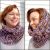 Colorful Stitches Cabled Cowl and Snood