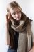 Woolfolk Sti Moss Stitch Scarf Pattern