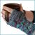 Colorful Stitches Zigzag Fingerless Mitts